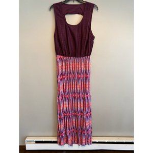 Faded Glory Boho Maxi Dress 1X